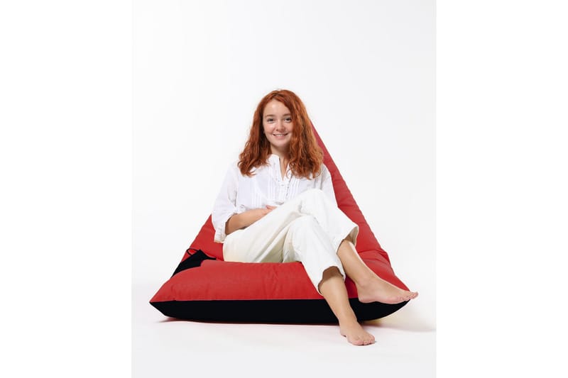 Toya Sittsäck Utomhus 90 cm Röd - Utemöbler - Utestolar & fåtöljer - Sittsäckar