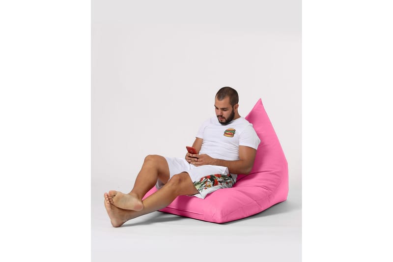Toya Sittsäck Utomhus 90 cm Rosa - Utemöbler - Utestolar & fåtöljer - Sittsäckar