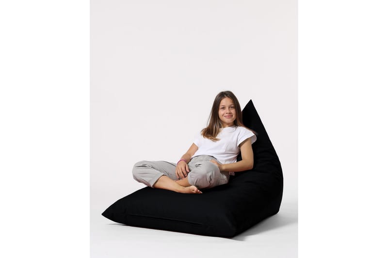 Toya Sittsäck Utomhus 90 cm Svart - Utemöbler - Utestolar & fåtöljer - Sittsäckar
