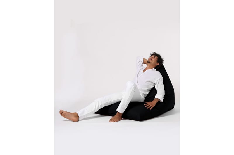 Toya Sittsäck Utomhus 90 cm Svart - Utemöbler - Utestolar & fåtöljer - Sittsäckar