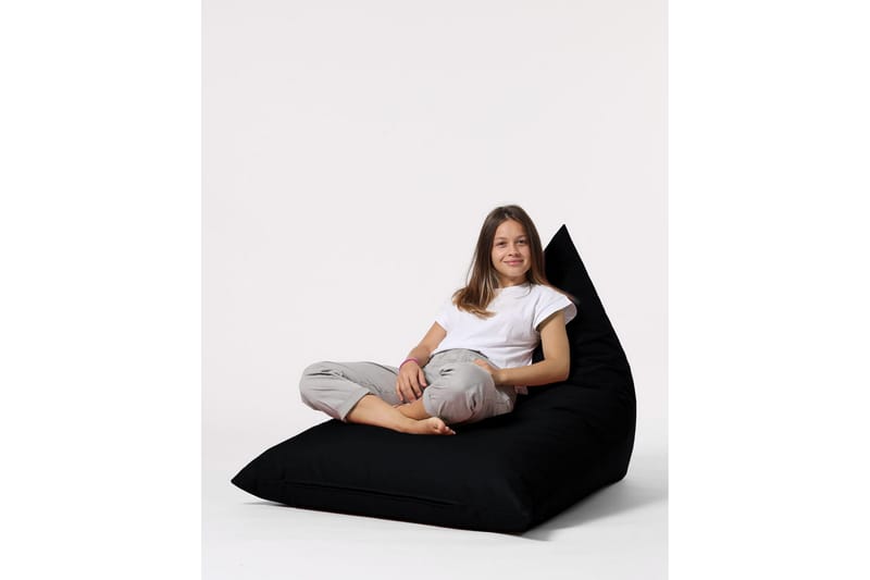 Toya Sittsäck Utomhus 90 cm Svart - Utemöbler - Utestolar & fåtöljer - Sittsäckar