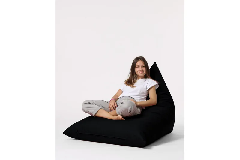 Toya Sittsäck Utomhus 90 cm, Svart