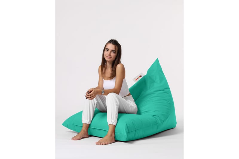 Toya Sittsäck Utomhus 90 cm Turkos - Utemöbler - Utestolar & fåtöljer - Sittsäckar