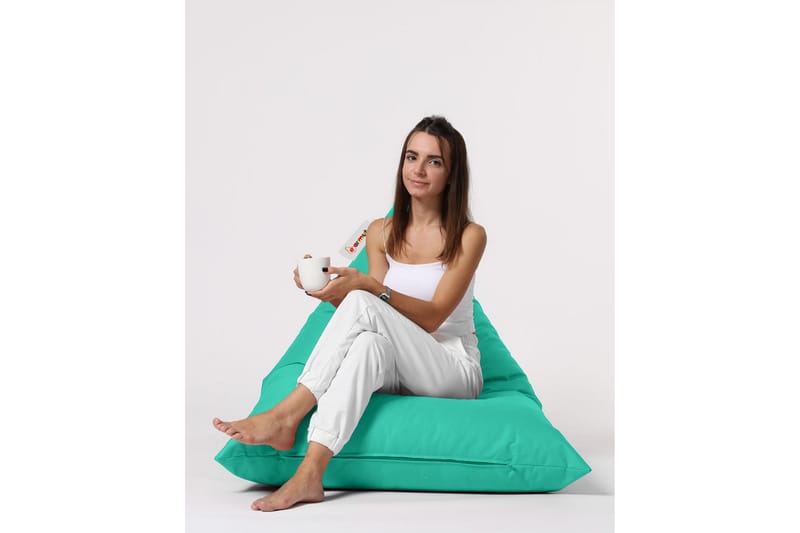 Toya Sittsäck Utomhus 90 cm Turkos - Utemöbler - Utestolar & fåtöljer - Sittsäckar