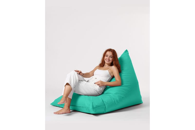Toya Sittsäck Utomhus 90 cm Turkos - Utemöbler - Utestolar & fåtöljer - Sittsäckar