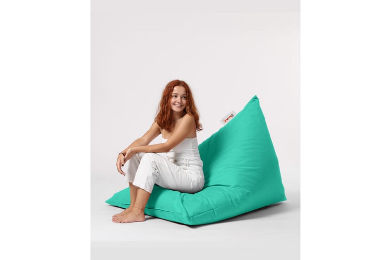 Toya Sittsäck Utomhus 90 cm Turkos - Utemöbler - Utestolar & fåtöljer - Sittsäckar