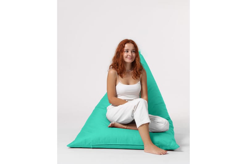 Toya Sittsäck Utomhus 90 cm Turkos - Utemöbler - Utestolar & fåtöljer - Sittsäckar