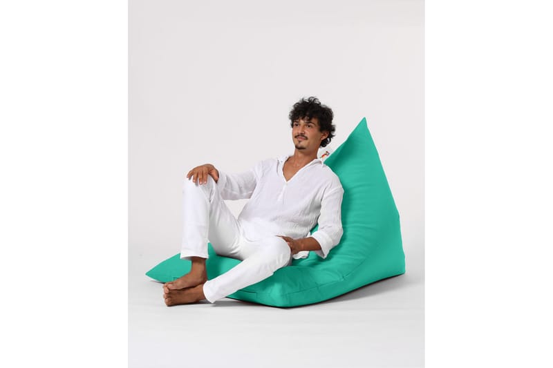 Toya Sittsäck Utomhus 90 cm Turkos - Utemöbler - Utestolar & fåtöljer - Sittsäckar