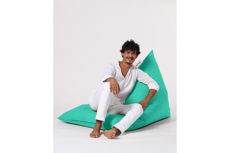 Toya Sittsäck Utomhus 90 cm Turkos - Utemöbler - Utestolar & fåtöljer - Sittsäckar