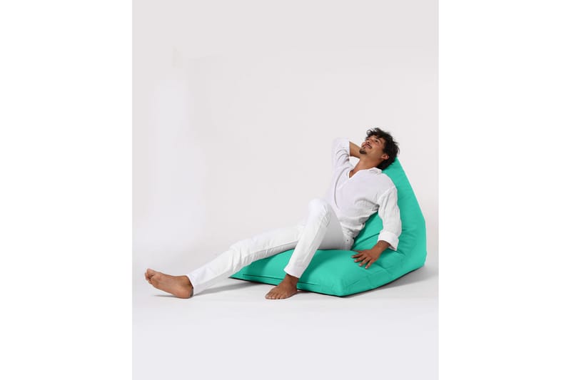 Toya Sittsäck Utomhus 90 cm Turkos - Utemöbler - Utestolar & fåtöljer - Sittsäckar
