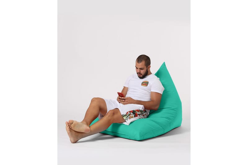 Toya Sittsäck Utomhus 90 cm Turkos - Utemöbler - Utestolar & fåtöljer - Sittsäckar