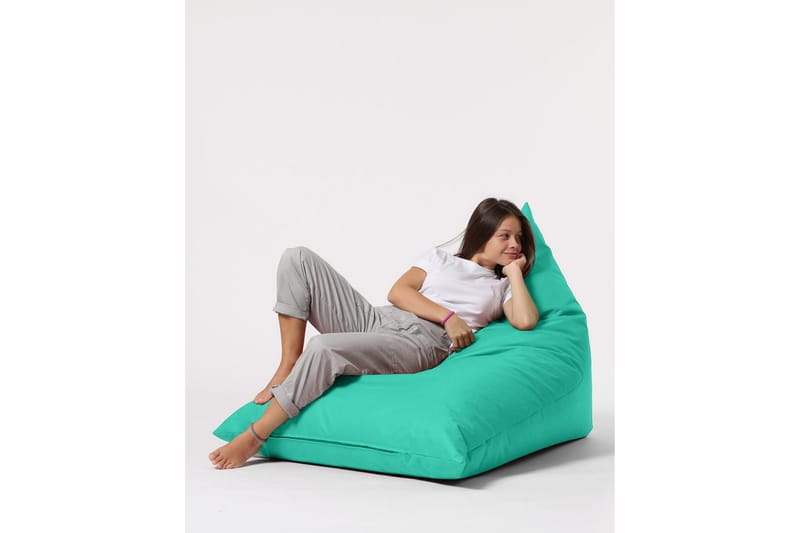 Toya Sittsäck Utomhus 90 cm Turkos - Utemöbler - Utestolar & fåtöljer - Sittsäckar