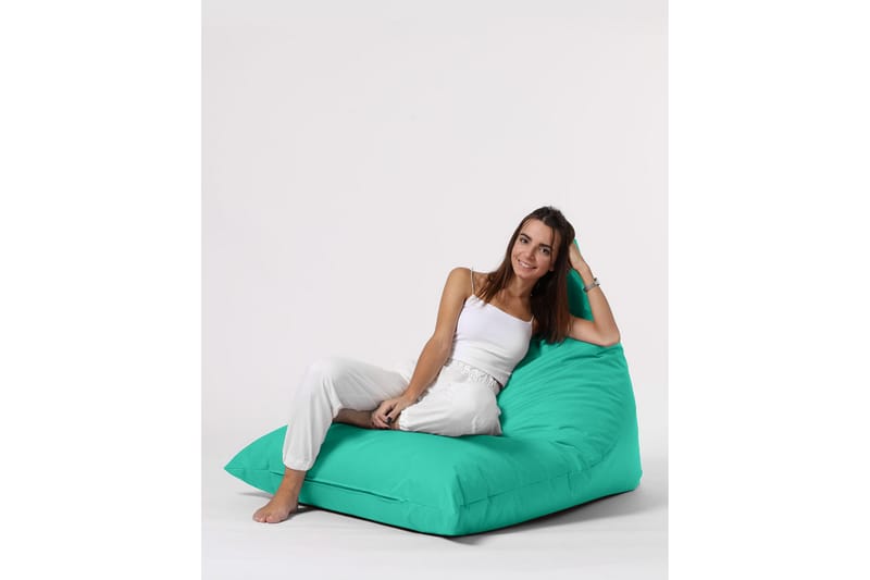 Toya Sittsäck Utomhus 90 cm Turkos - Utemöbler - Utestolar & fåtöljer - Sittsäckar