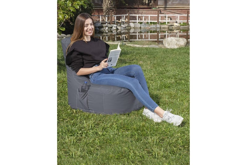 Vikki Sittsäck Utomhus 70 cm Grå - Utemöbler - Utestolar & fåtöljer - Sittsäckar