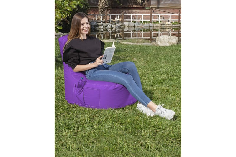 Vikki Sittsäck Utomhus 70 cm Lila - Utemöbler - Utestolar & fåtöljer - Sittsäckar