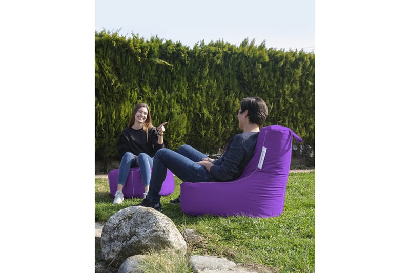 Vikki Sittsäck Utomhus 70 cm Lila - Utemöbler - Utestolar & fåtöljer - Sittsäckar