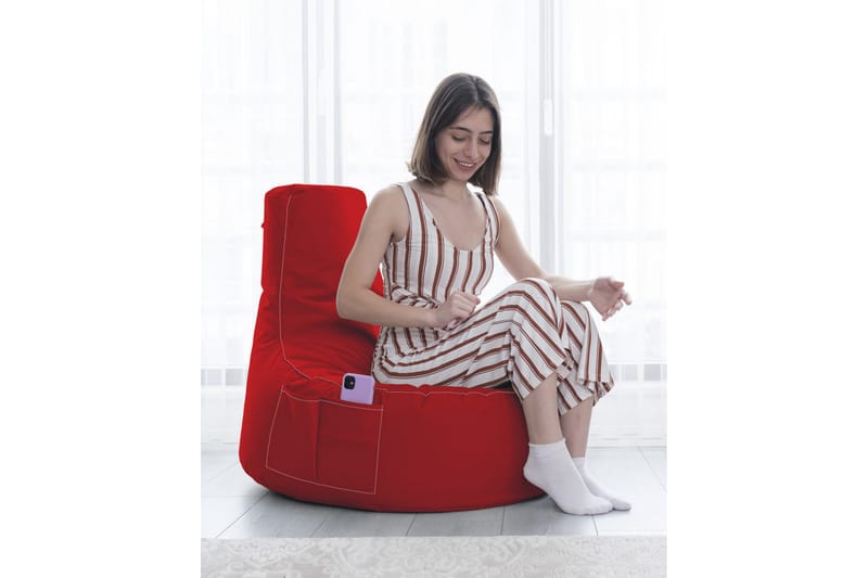 Vikki Sittsäck Utomhus 70 cm Röd - Utemöbler - Utestolar & fåtöljer - Sittsäckar