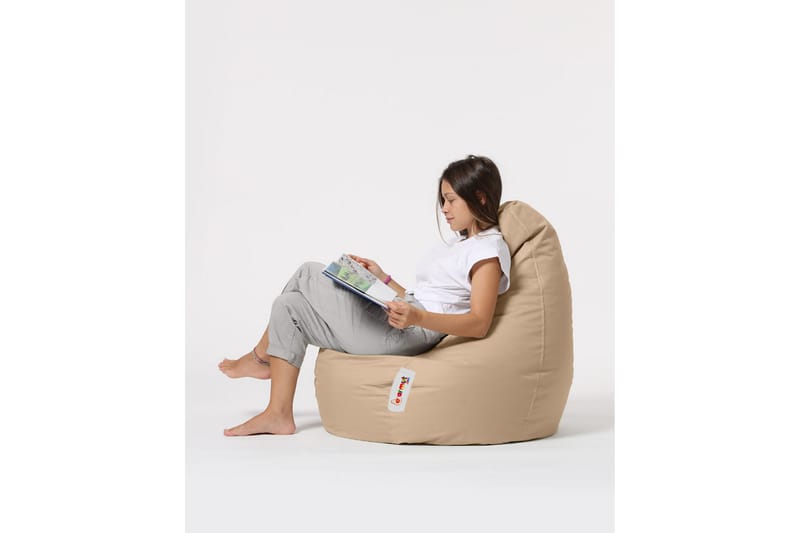 Vinna Sittsäck Utomhus 80 cm Beige - Utemöbler - Utestolar & fåtöljer - Sittsäckar