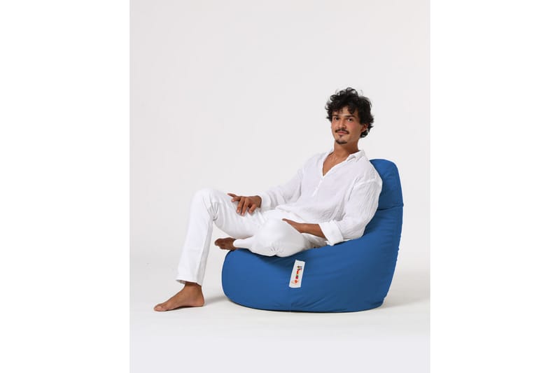 Vinna Sittsäck Utomhus 80 cm Blå - Utemöbler - Utestolar & fåtöljer - Sittsäckar