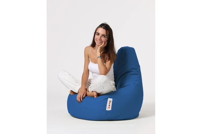 Vinna Sittsäck Utomhus 80 cm, Blå