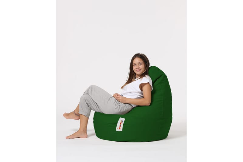 Vinna Sittsäck Utomhus 80 cm Grön - Utemöbler - Utestolar & fåtöljer - Sittsäckar