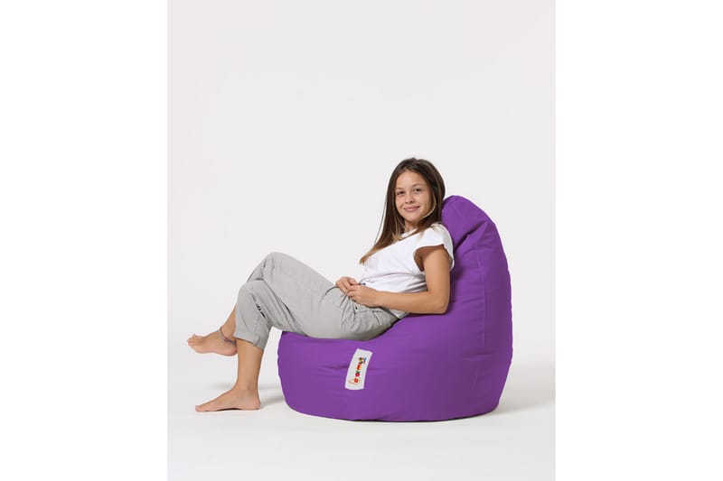 Vinna Sittsäck Utomhus 80 cm Lila - Utemöbler - Utestolar & fåtöljer - Sittsäckar