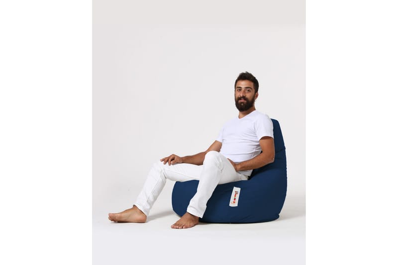 Vinna Sittsäck Utomhus 80 cm Mörkblå - Utemöbler - Utestolar & fåtöljer - Sittsäckar