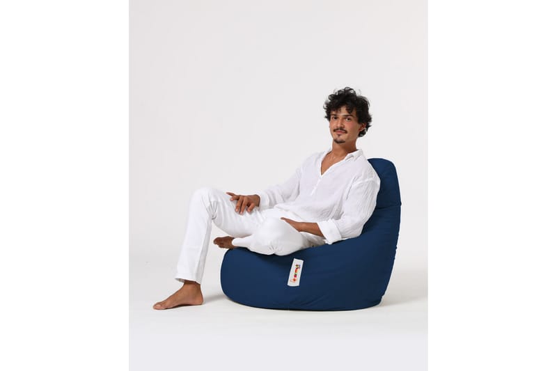 Vinna Sittsäck Utomhus 80 cm Mörkblå - Utemöbler - Utestolar & fåtöljer - Sittsäckar