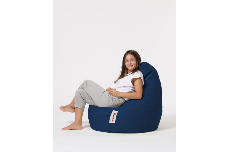Vinna Sittsäck Utomhus 80 cm Mörkblå - Utemöbler - Utestolar & fåtöljer - Sittsäckar