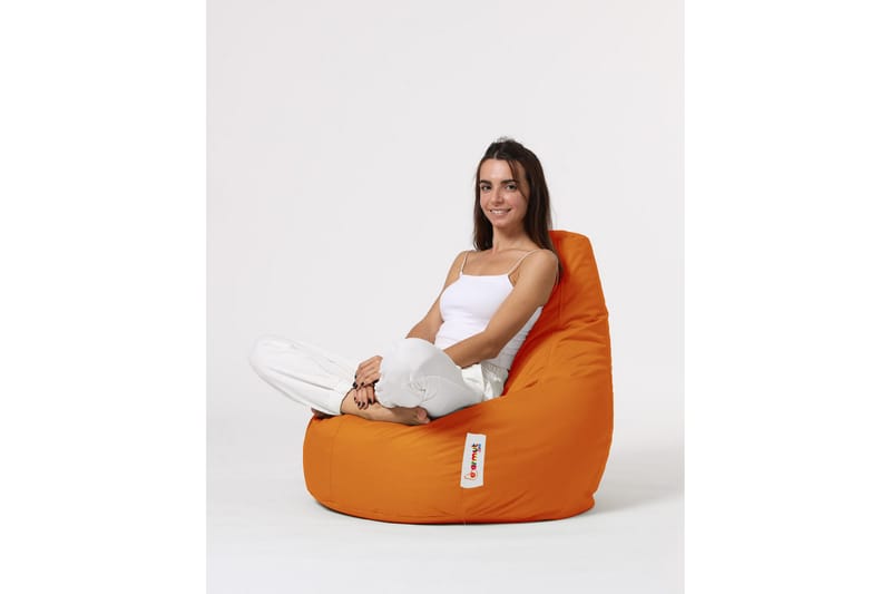 Vinna Sittsäck Utomhus 80 cm Orange - Utemöbler - Utestolar & fåtöljer - Sittsäckar