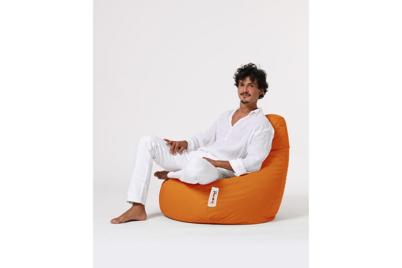 Vinna Sittsäck Utomhus 80 cm Orange - Utemöbler - Utestolar & fåtöljer - Sittsäckar
