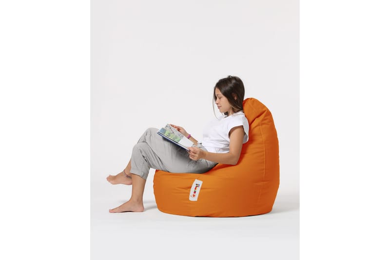 Vinna Sittsäck Utomhus 80 cm Orange - Utemöbler - Utestolar & fåtöljer - Sittsäckar