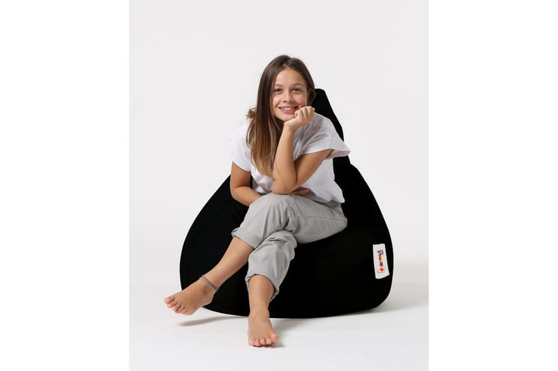 Vinna Sittsäck Utomhus 80 cm Svart - Utemöbler - Utestolar & fåtöljer - Sittsäckar