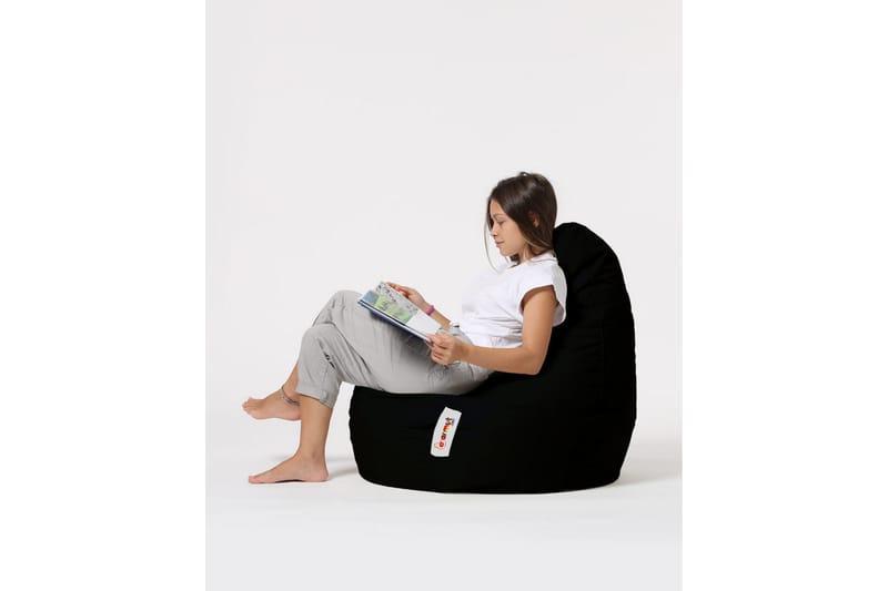 Vinna Sittsäck Utomhus 80 cm Svart - Utemöbler - Utestolar & fåtöljer - Sittsäckar