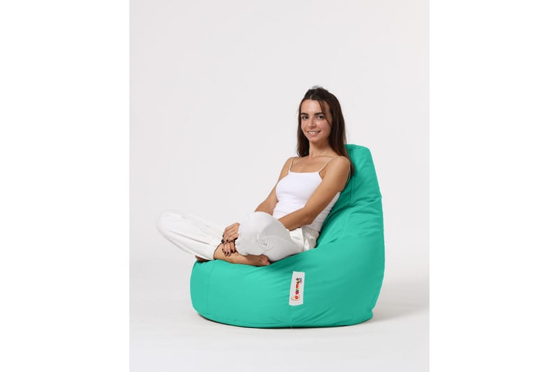 Vinna Sittsäck Utomhus 80 cm Turkos - Utemöbler - Utestolar & fåtöljer - Sittsäckar