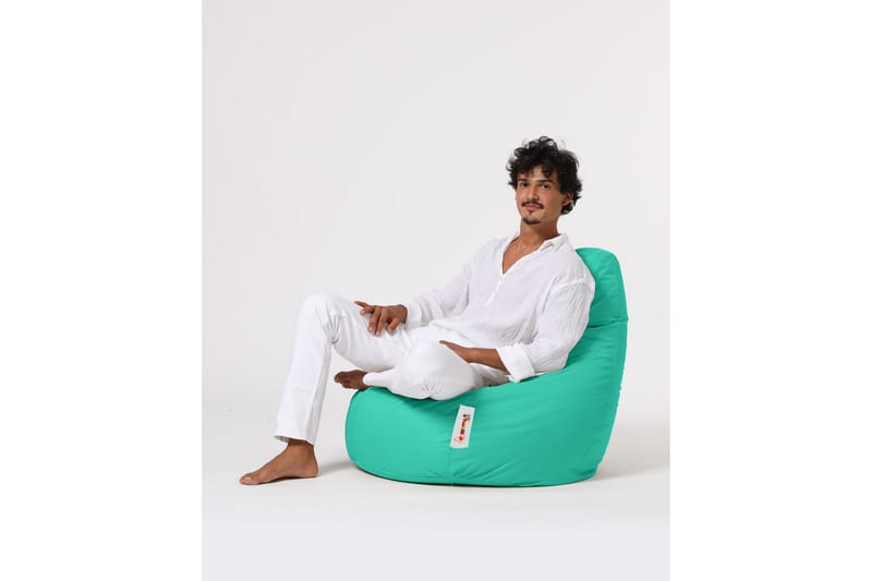 Vinna Sittsäck Utomhus 80 cm Turkos - Utemöbler - Utestolar & fåtöljer - Sittsäckar