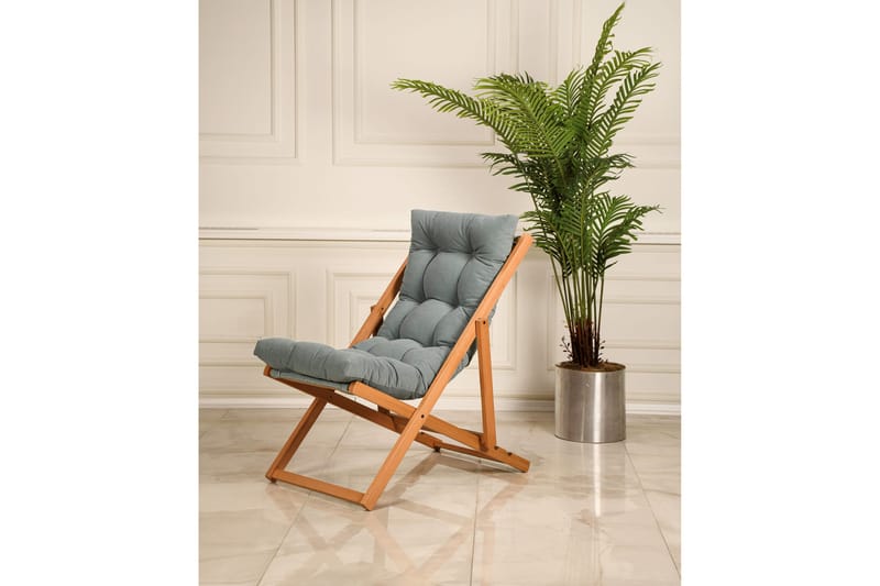 Smithstone Solstol 63x90 cm Natur Grön - Solstol