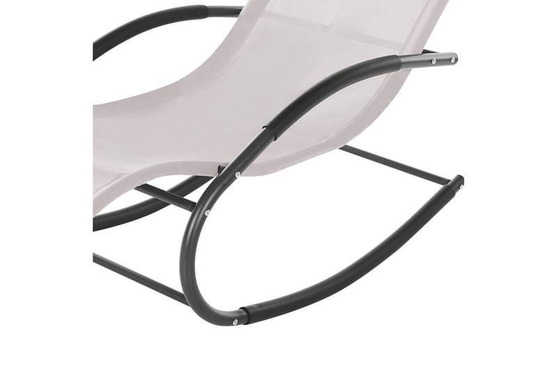 Solsäng Carano II - Beige, svart - Utemöbler - Utestolar & fåtöljer - Solsängar & solvagnar