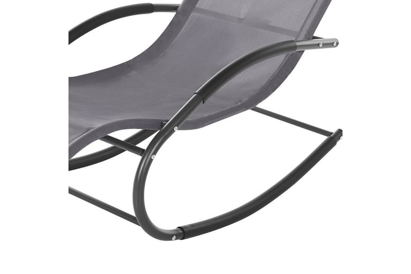 Solsäng Carano II - Grå, svart - Utemöbler - Utestolar & fåtöljer - Solsängar & solvagnar