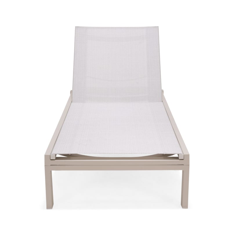 Solsäng för utomhusbruk Urbanite solsäng med hjul - grå - Utemöbler - Utestolar & fåtöljer - Solsängar & solvagnar