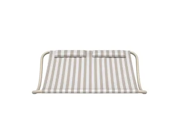 Solsäng Gordo Utomhus - Beige/vit - Utemöbler - Utestolar & fåtöljer - Solsängar & solvagnar