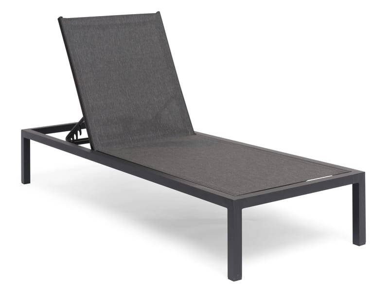 Solsäng Hillerstorp Hånger - Svart - Utemöbler - Utestolar & fåtöljer - Solsängar & solvagnar
