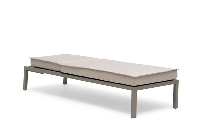 Solsäng Hillerstorp Jet Set - Beige - Utemöbler - Utestolar & fåtöljer - Solsängar & solvagnar