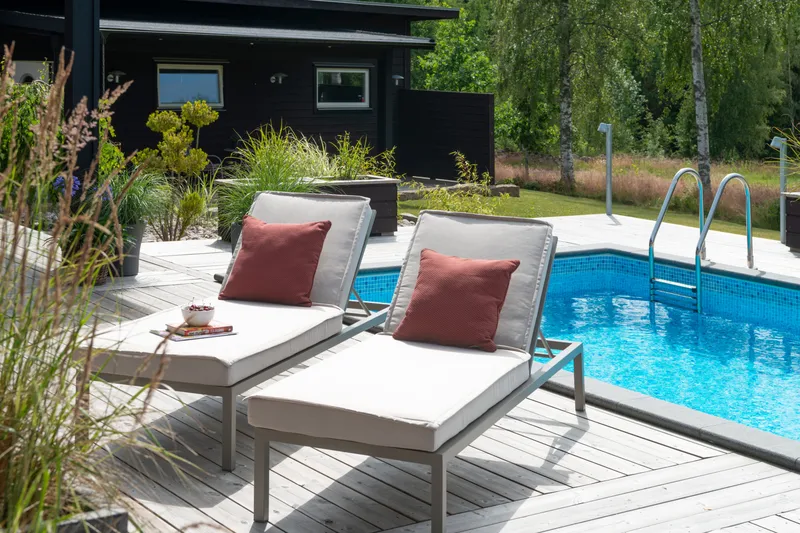 Solsäng Hillerstorp Jet Set - Beige - Utemöbler - Utestolar & fåtöljer - Solsängar & solvagnar