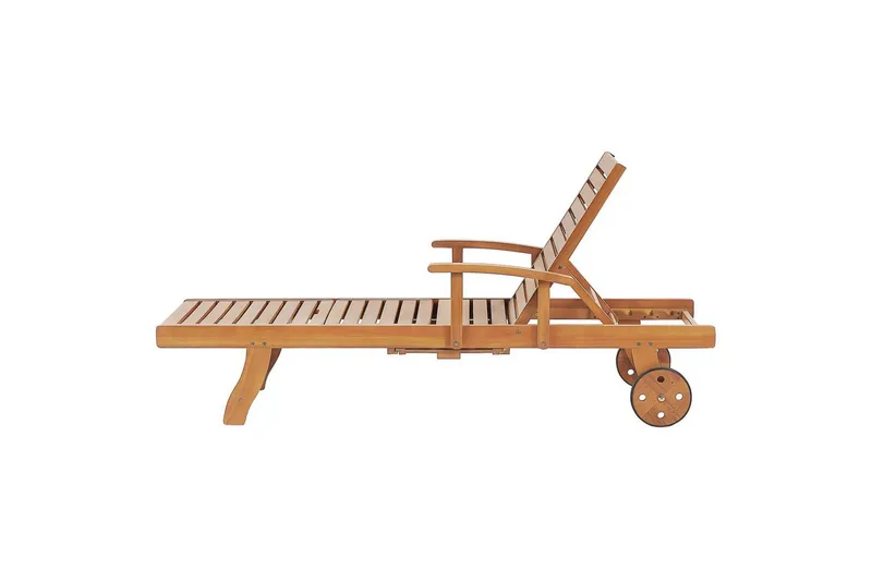 Solsäng Java - Ljus trä - Utemöbler - Utestolar & fåtöljer - Solsängar & solvagnar