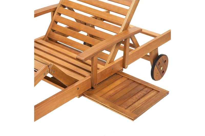 Solsäng Java - Ljus trä - Utemöbler - Utestolar & fåtöljer - Solsängar & solvagnar