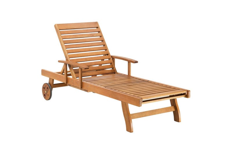 Solsäng Java - Ljus trä - Utemöbler - Utestolar & fåtöljer - Solsängar & solvagnar