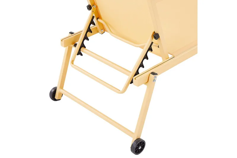 Solsäng Portofino - Gul - Utemöbler - Utestolar & fåtöljer - Solsängar & solvagnar