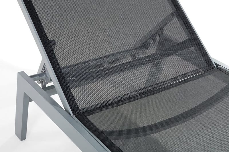 Catania Ii Solsäng 66|190 cm - Svart - Utemöbler - Utestolar & fåtöljer - Solsängar & solvagnar