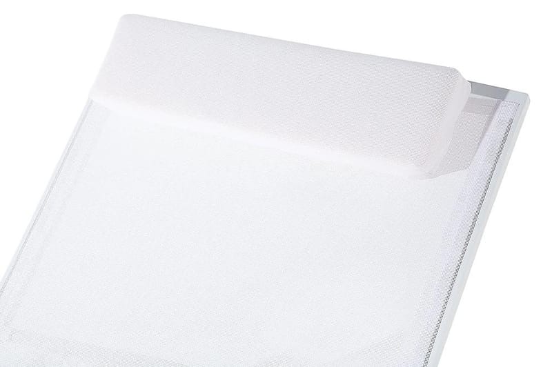 Catania Ii Solsäng 66|190 cm - Vit - Utemöbler - Utestolar & fåtöljer - Solsängar & solvagnar